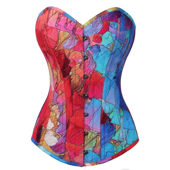 Colorful Shapewear Corset - Picture 1 of 3